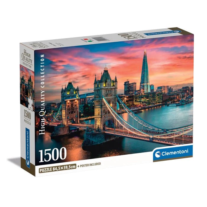 Clementoni High Quality Collection 1500pcs Puzzle - London Twilight
