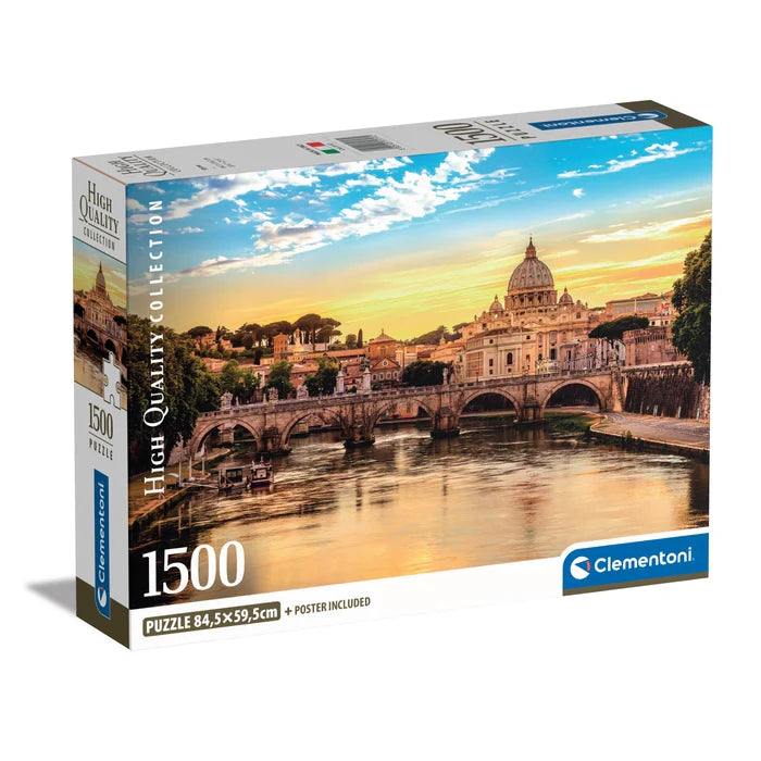 Clementoni High Quality Collection 1500pcs Puzzle - Rome