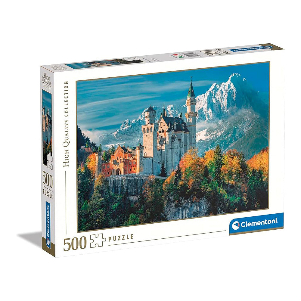 Clementoni Neuschwanstein Puzzle (500pc) - 36x49cm