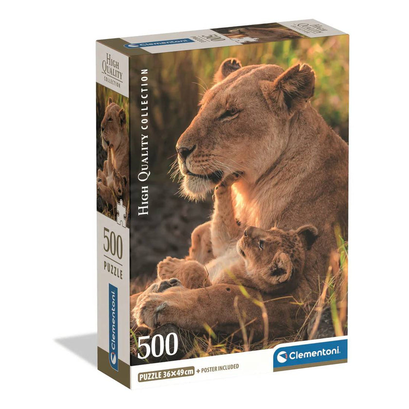 Clementoni High Quality Collection 500pcs Puzzle - Feline Love
