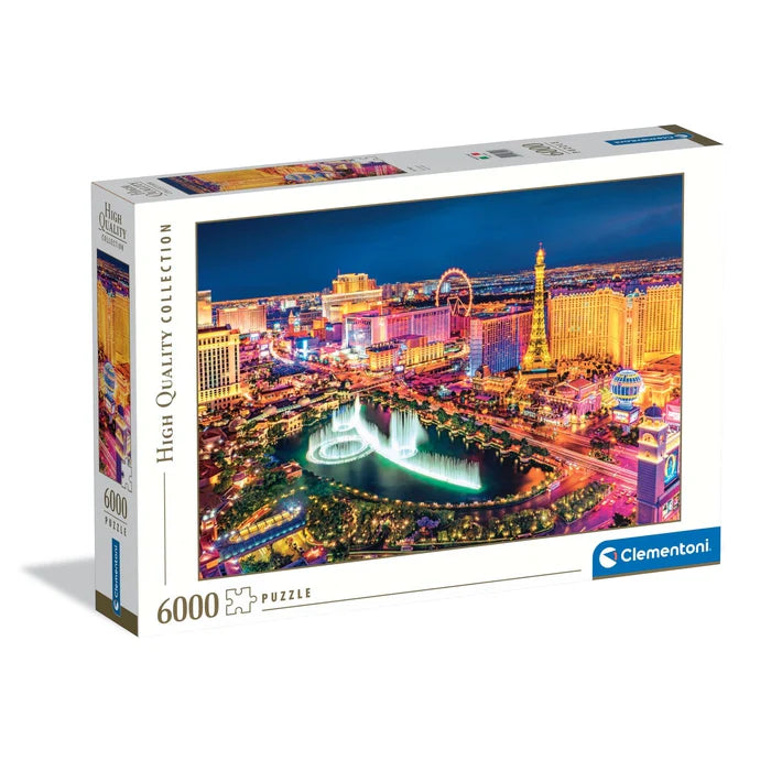 Clementoni High Quality Collection 6000pcs Puzzle - Las Vegas