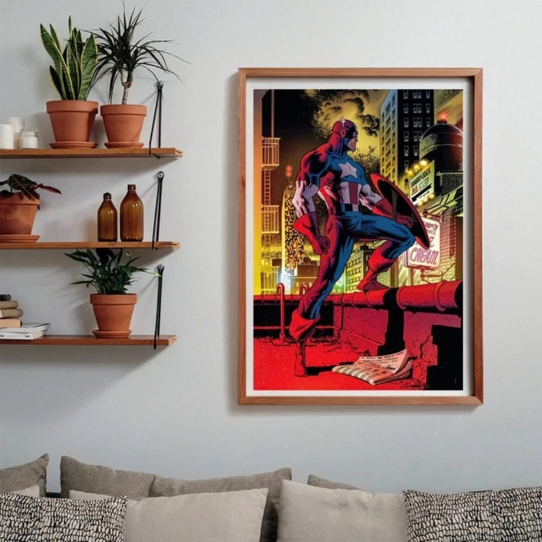 Clementoni High Quality Collection 1000pcs Puzzle - Marvel - Captain America