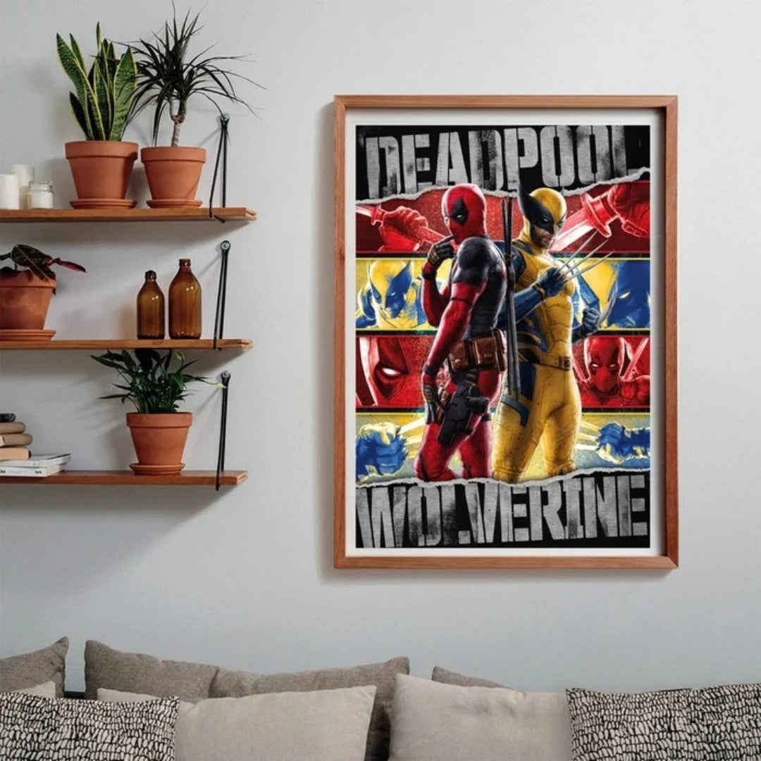 Clementoni High Quality Collection 1000pcs Puzzle - Marvel - Deadpool & Wolverine