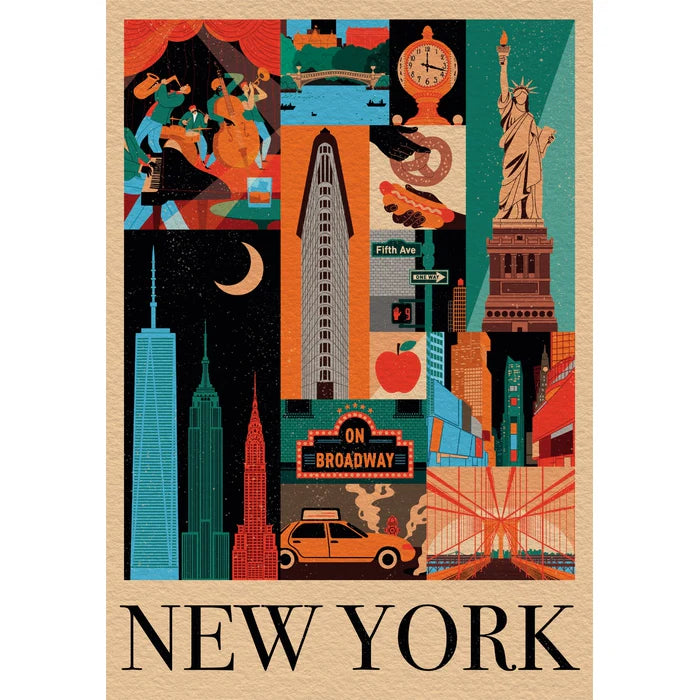Clementoni High Quality Collection 1000pcs Puzzle - Style In The City - New York