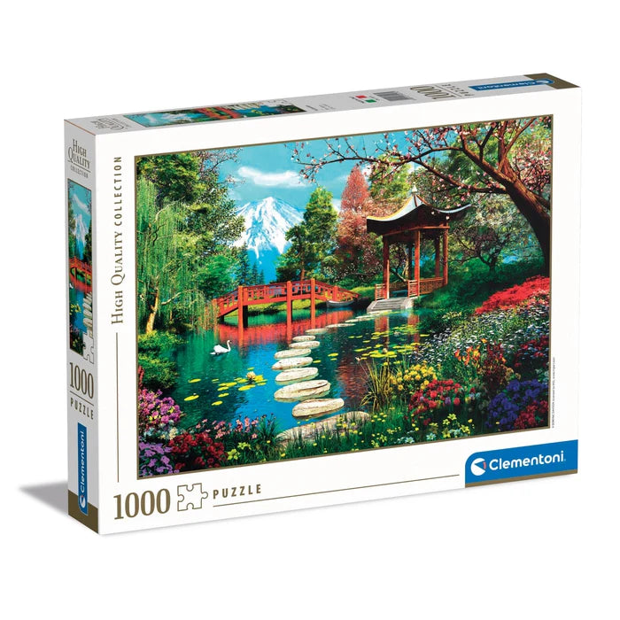 Clementoni Puzzle 1000pcs - Fuji Garden