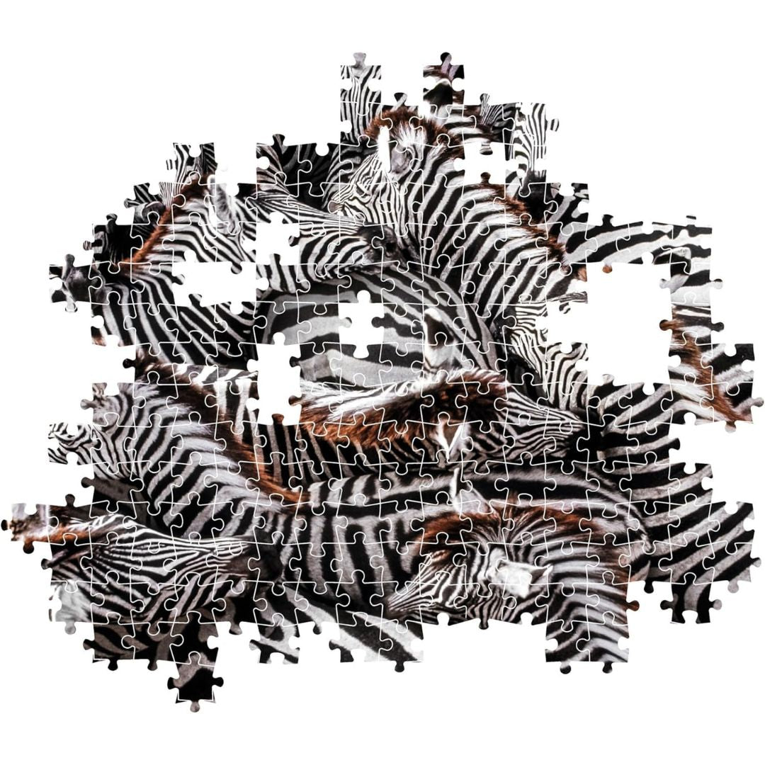 Clementoni Puzzle 1000pcs - Zebras