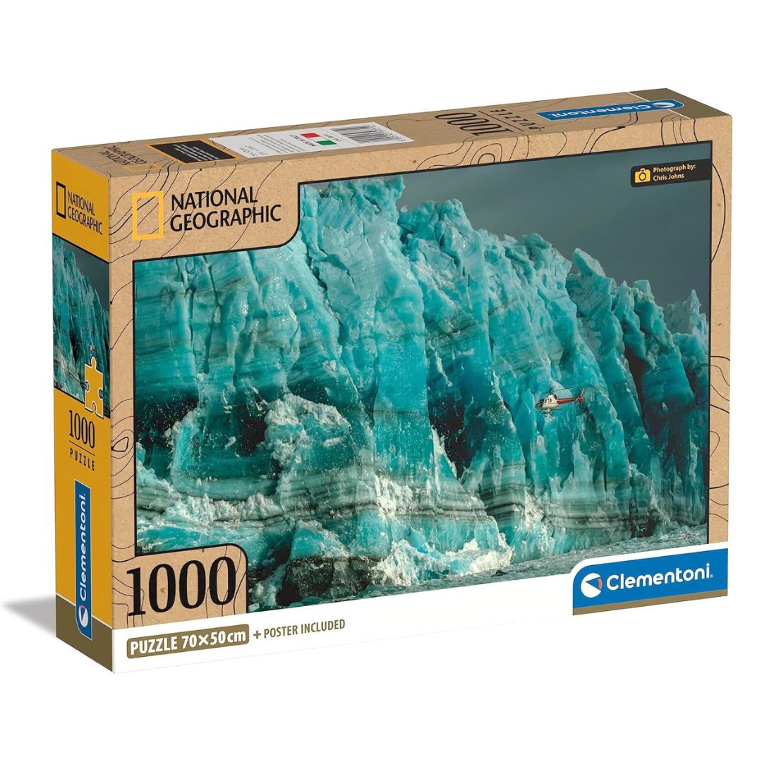 Clementoni Puzzle 1000pcs - Hubbard Glacier