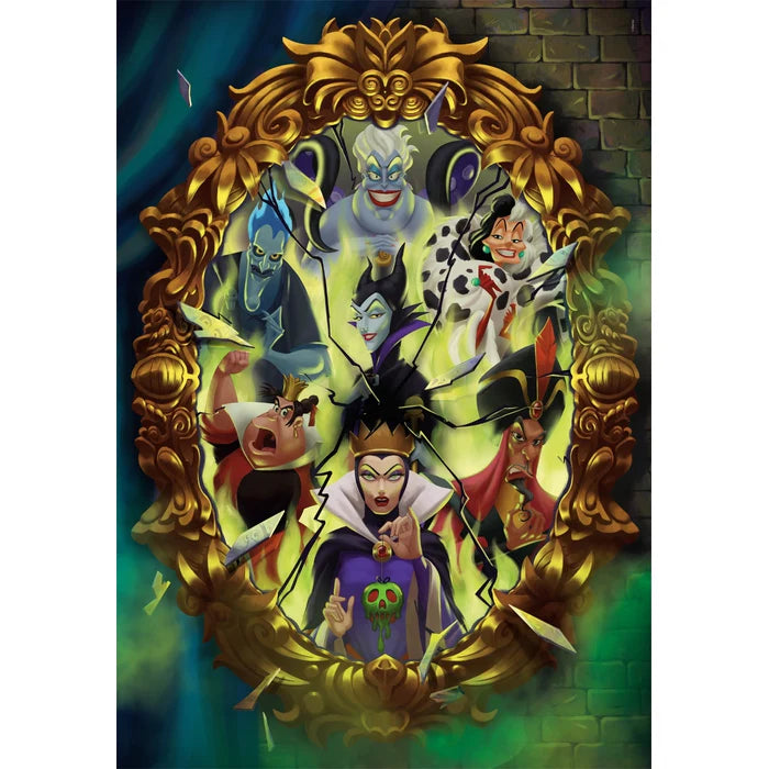 Clementoni High Quality Collection 1000pcs Puzzle - Disney Villains