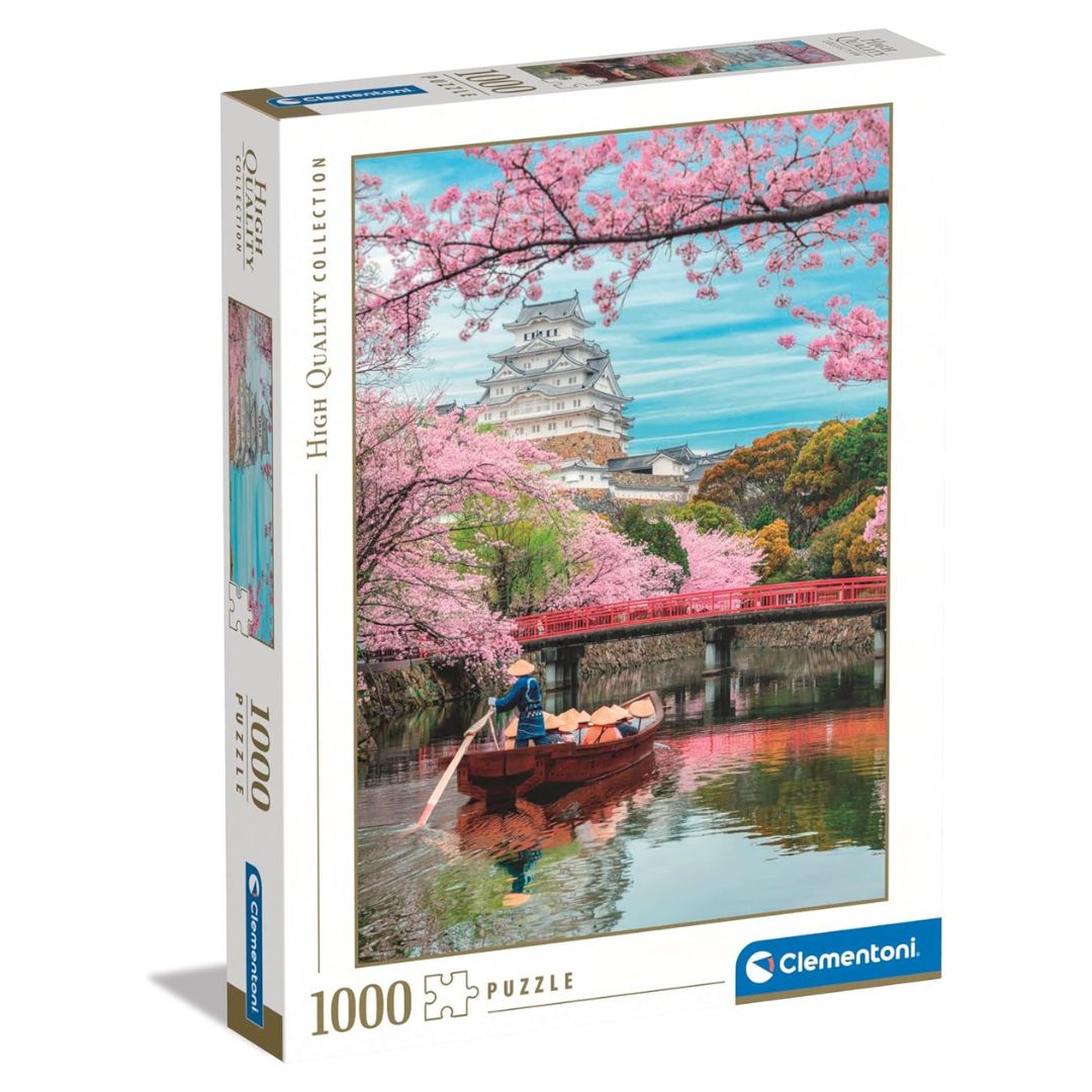 Clementoni Puzzle 1000pcs - Himeji Castle In Spring