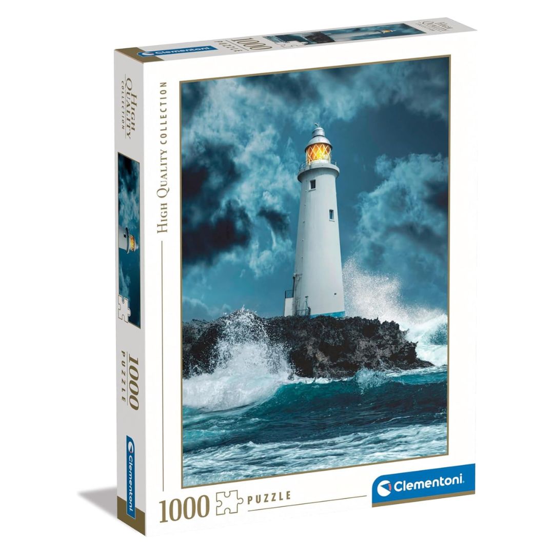 Clementoni Puzzle 1000pcs - Lightouse In The Storm