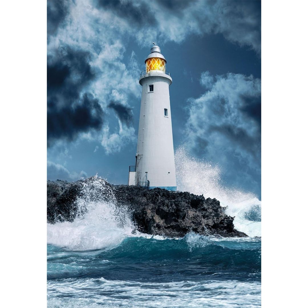 Clementoni Puzzle 1000pcs - Lightouse In The Storm