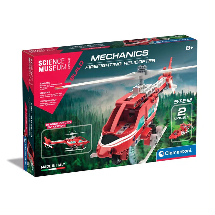 Clementoni Mechanics - Firefighting Helicopter +8y