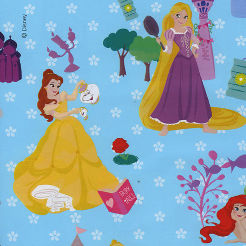 Gift Wrapping Paper 50 x 70cm Princesses