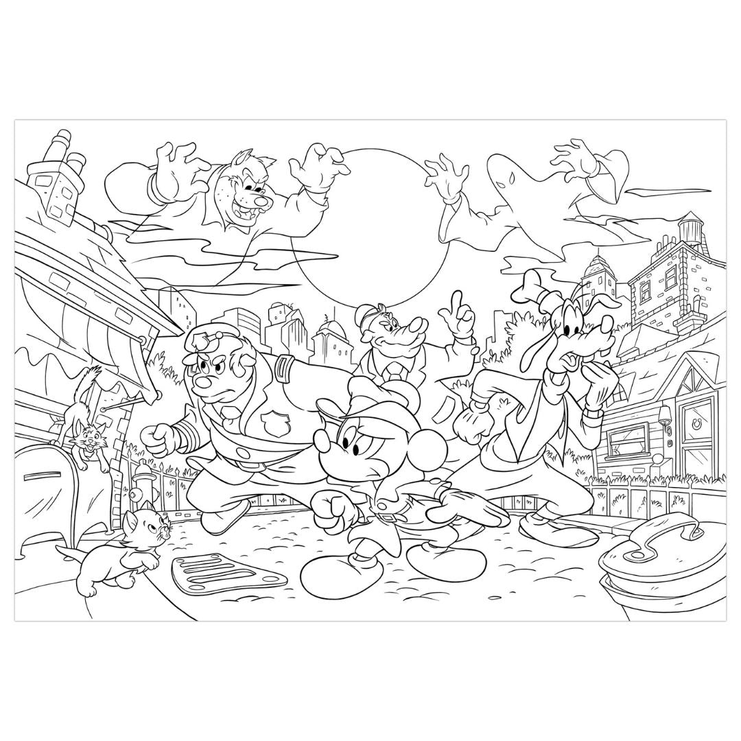 Lisciani Disney Mickey Double-Face Puzzle Of 108pcs +6y