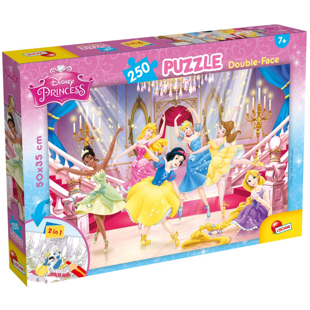 Lisciani Disney Princess Double-Face Puzzle Of 250pcs +7y