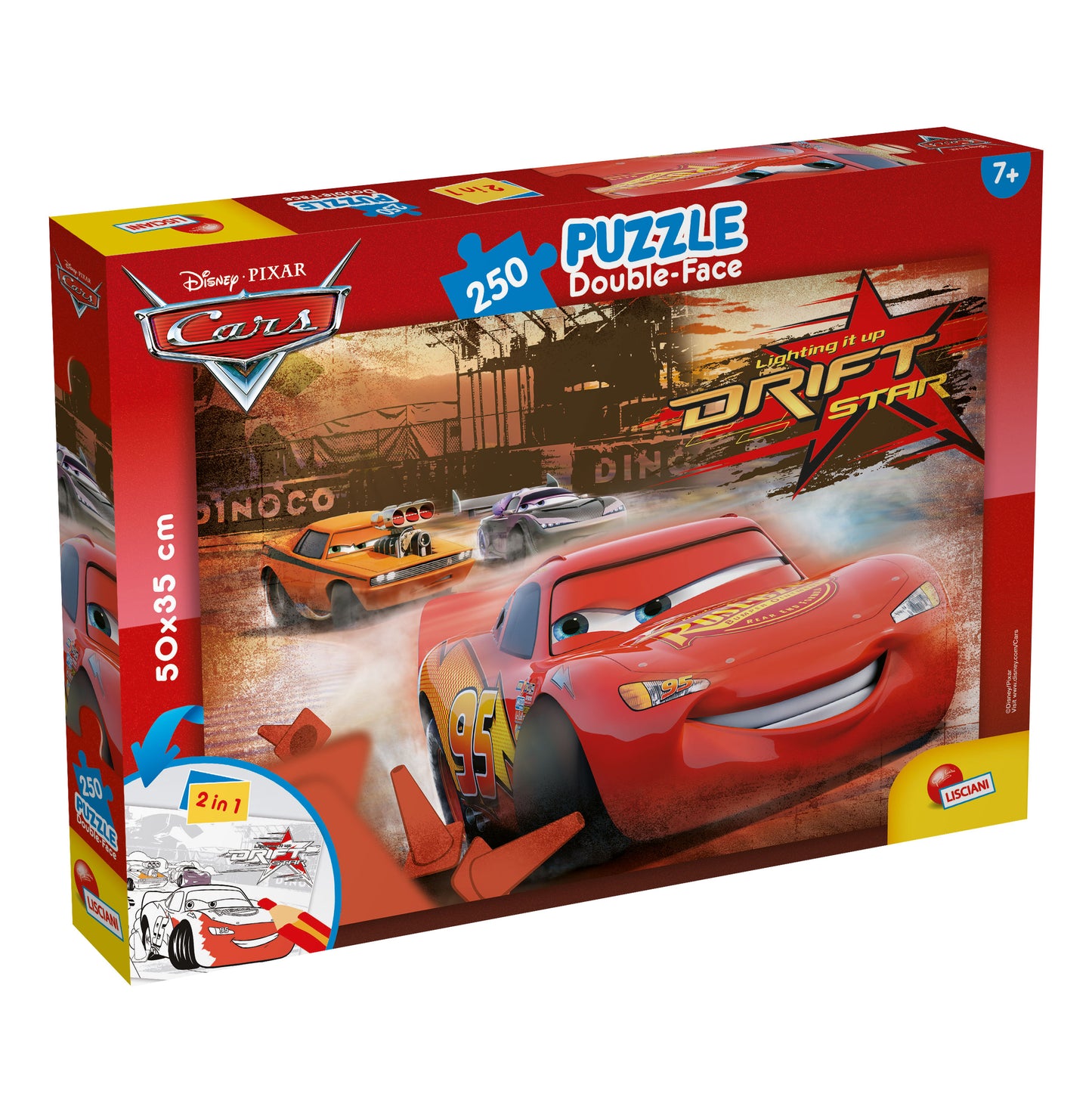 Lisciani Disney/Pixar Cars Double-Face Puzzle Of 250pcs +7y