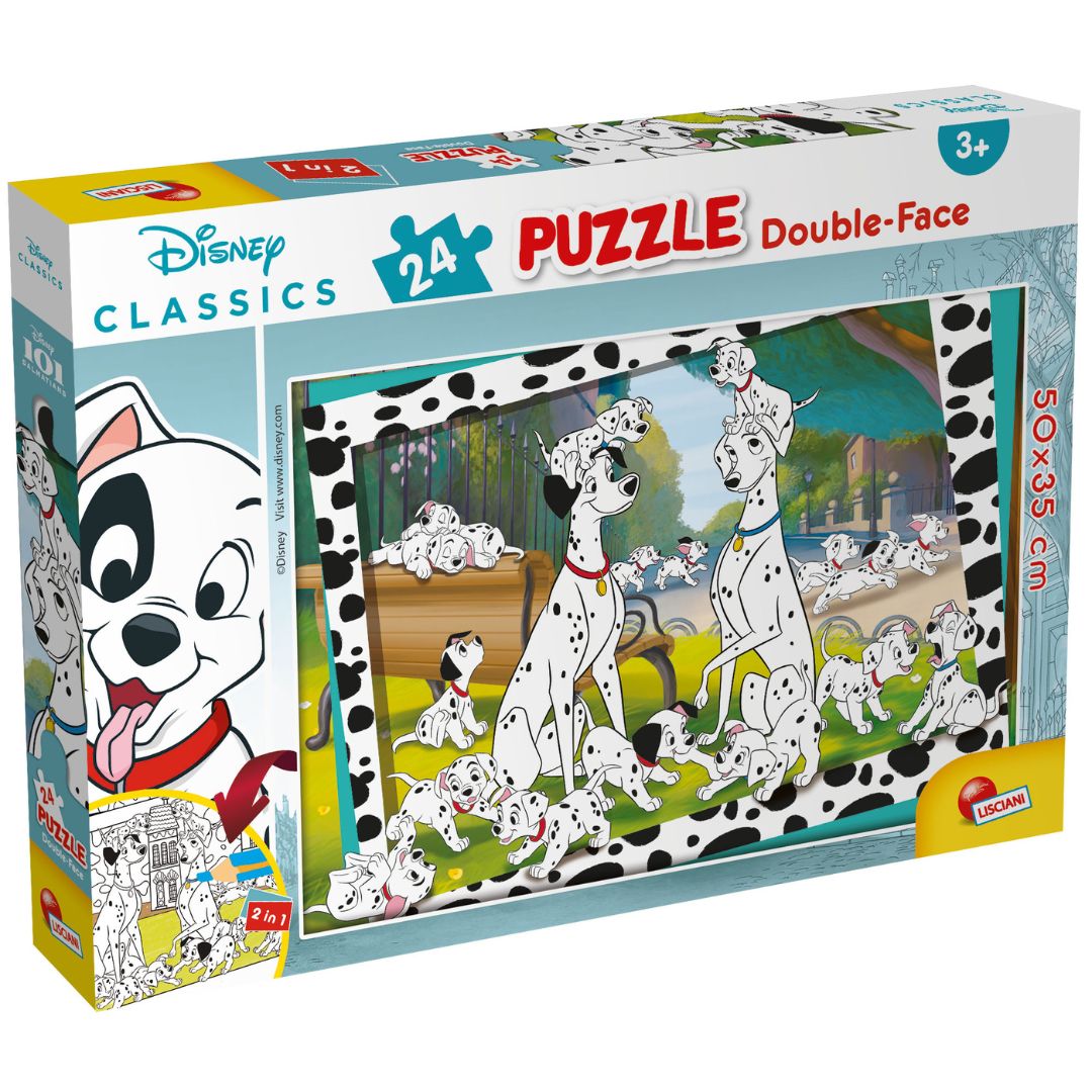 Lisciani Disney Classics Double-Face Puzzle Of 24pcs +3y 101