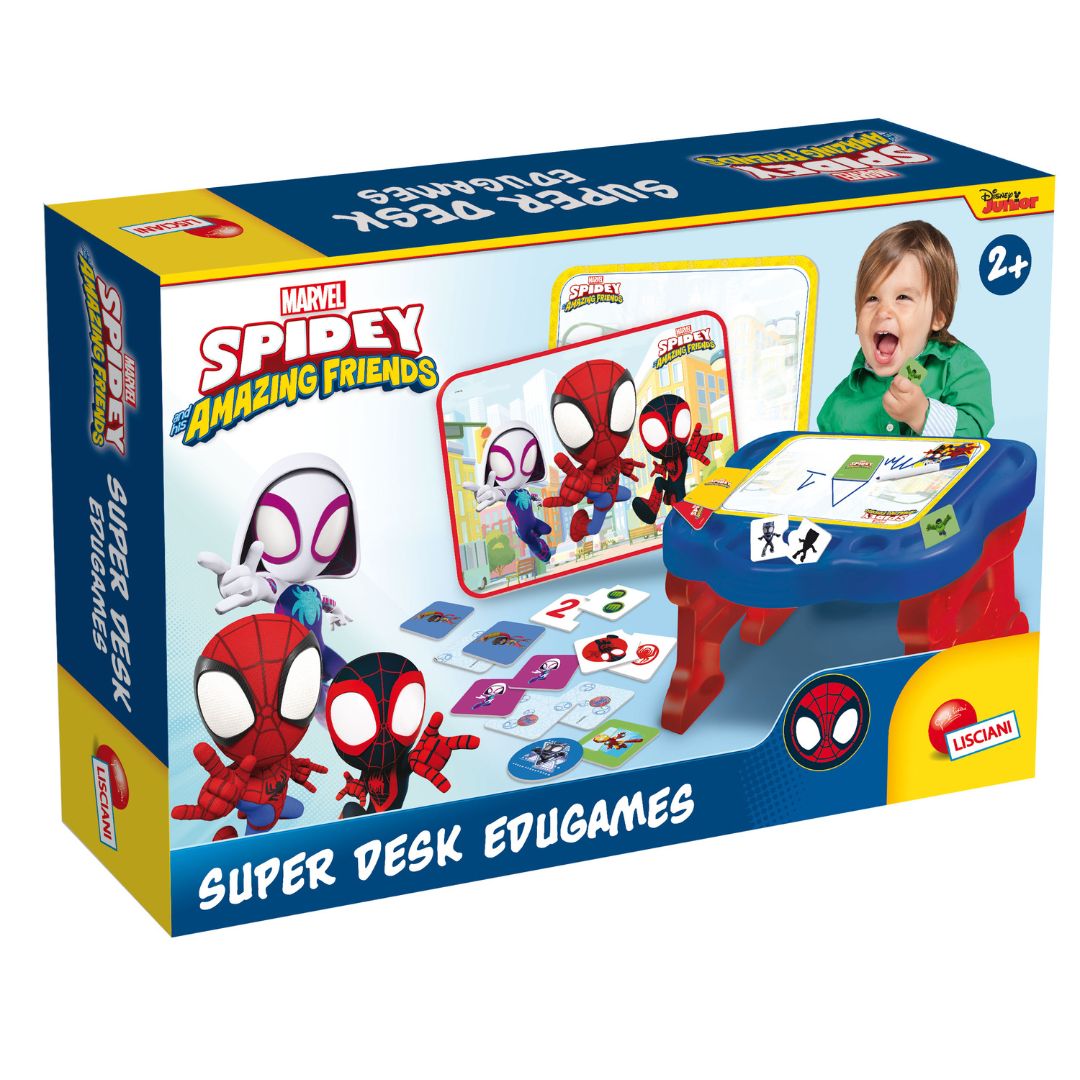 Lisciani Spidey Super Desk Edugames +2y