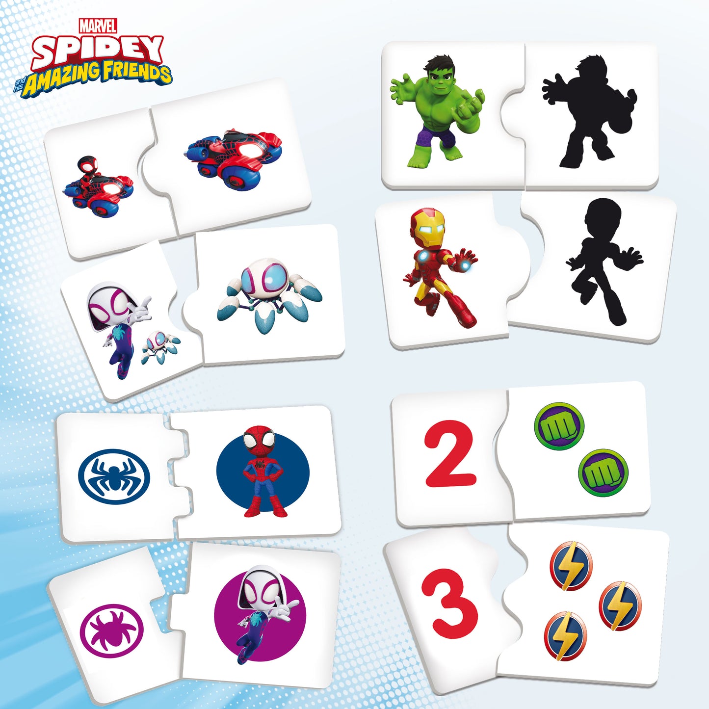 Lisciani Spidey Super Desk Edugames +2y