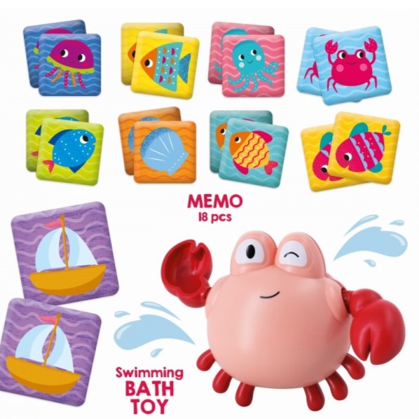 Lisciani Carotina Baby Ocean Fun x 1pc Assortment Bath Toys