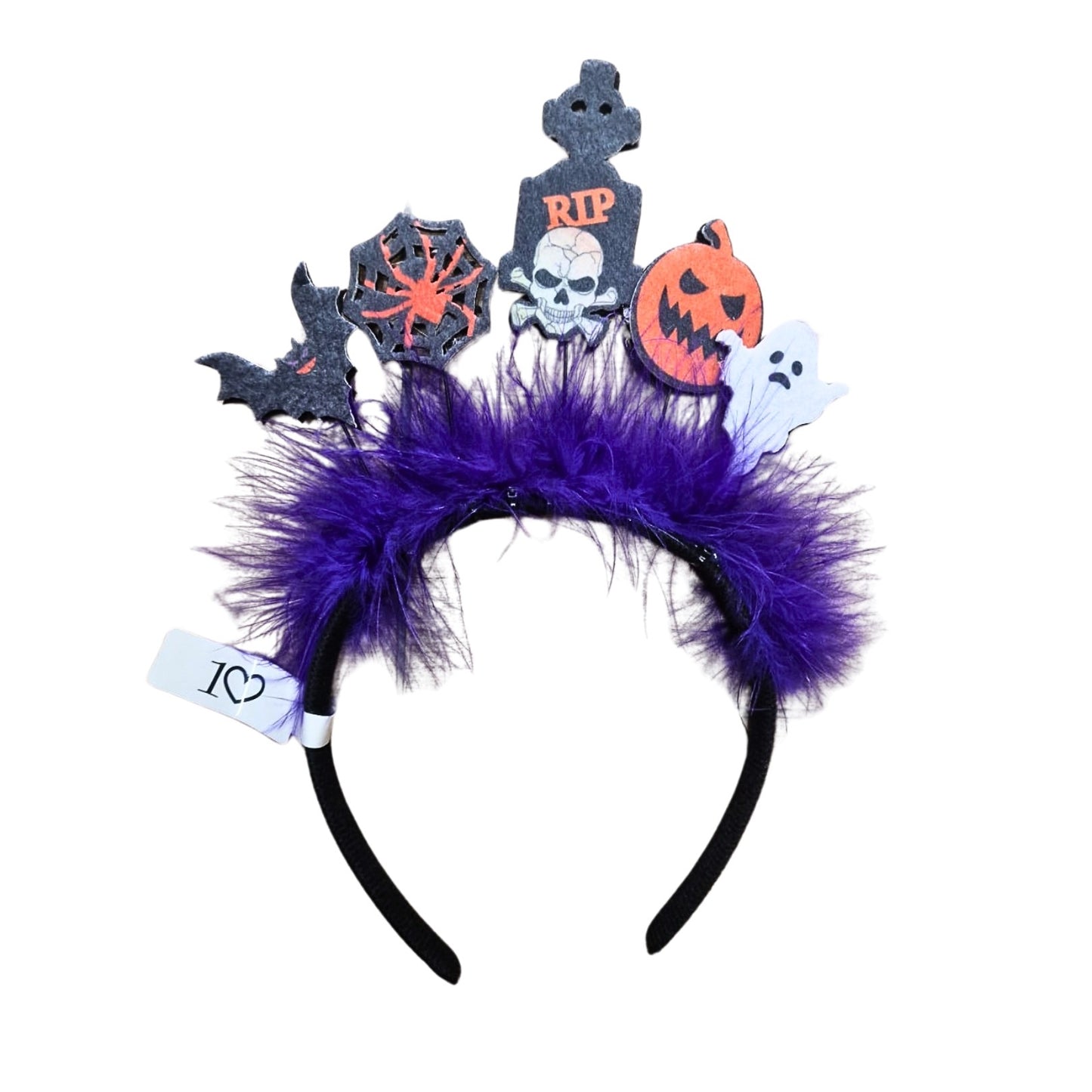 Halloween Head Band - Ghost, Bat & Pumpkin