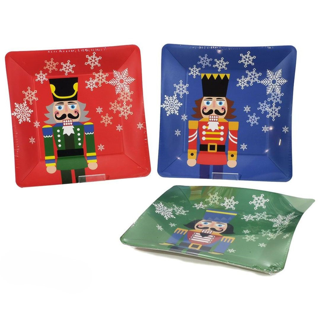 Plates Nutcracker A Pack Of 6pcs x 1 Assortment