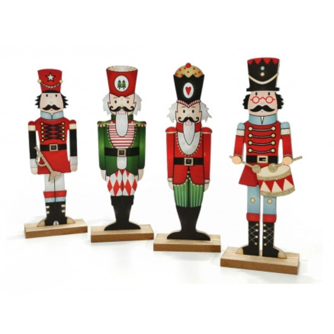 Christmas Wooden Soldier 30cm x 1pc Assortment