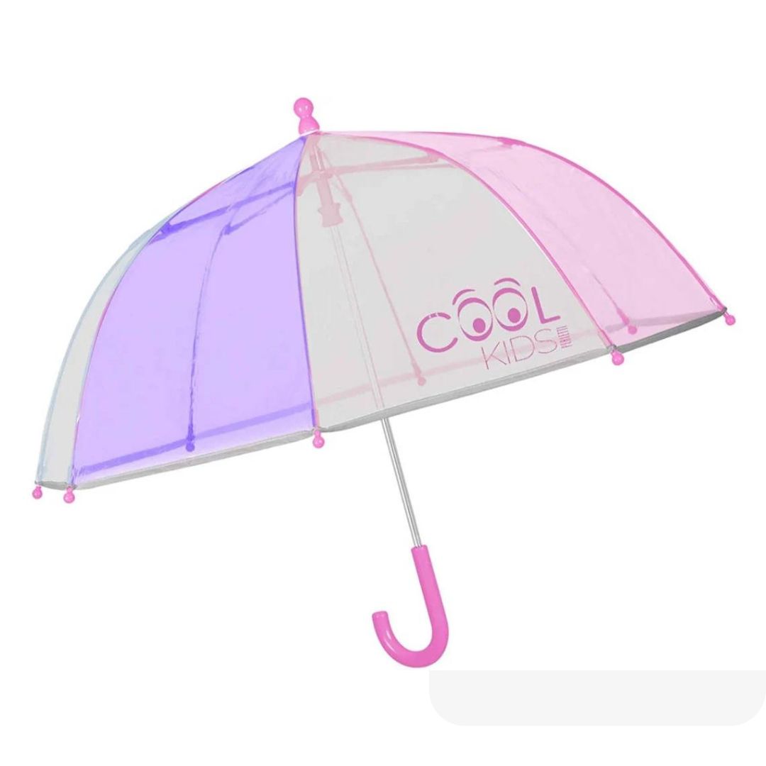 Cool Kids Umbrella Pink/White