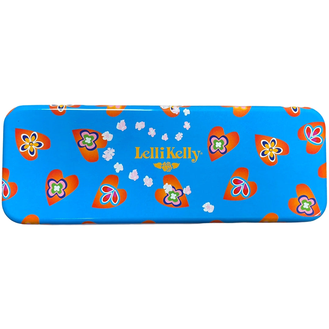 Metal Tin Pencil Case 7 x 20cm - LelliKelly