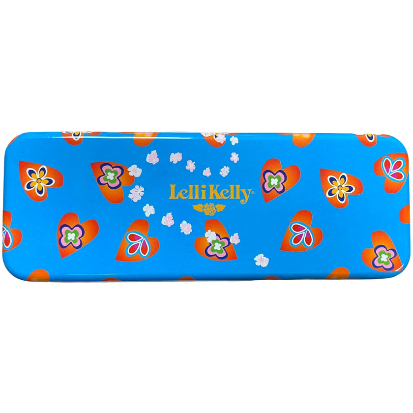 Metal Tin Pencil Case 7 x 20cm - LelliKelly
