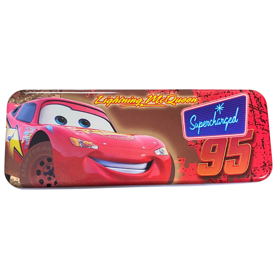 Metal Tin Pencil Case 7 x 20cm - Disney/Pixar - Cars