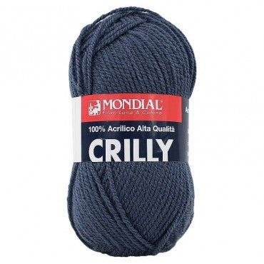 Mondial 100% Acrylic Wool - 417 - Blue