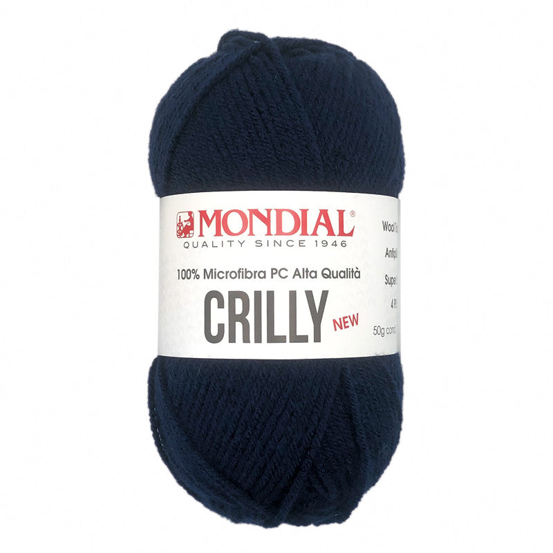 Mondial Crilly 100% Acrylic Wool - 417 / Blue
