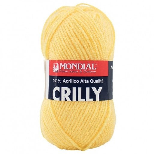 Mondial 100% Acrylic Wool - 687 - Yellow