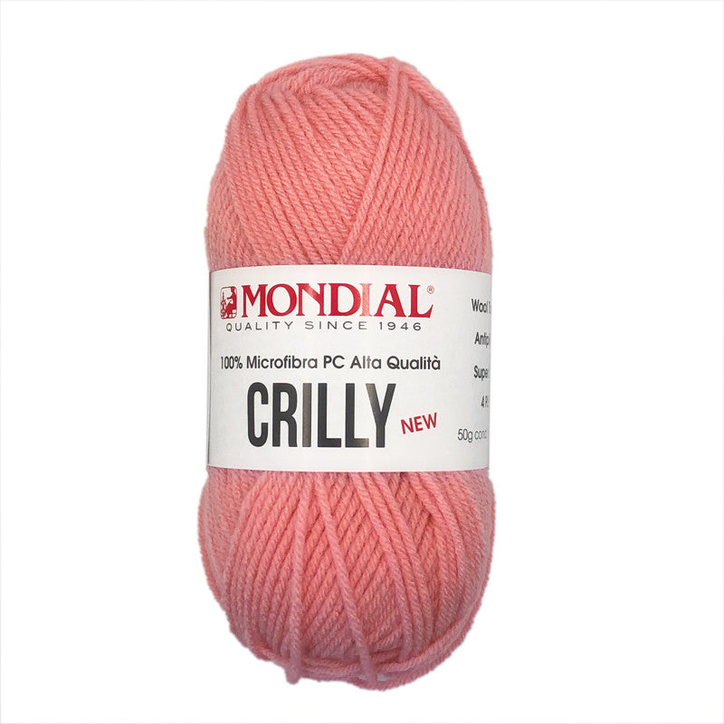 Mondial Crilly 100% Acrylic Wool - 696 / Pink