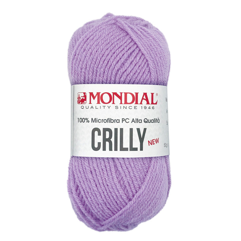 Mondial Crilly 100% Acrylic Wool - 155 / Purple