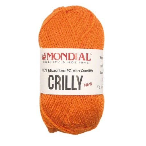 Mondial Crilly 100% Acrylic Wool - 156 / Orange