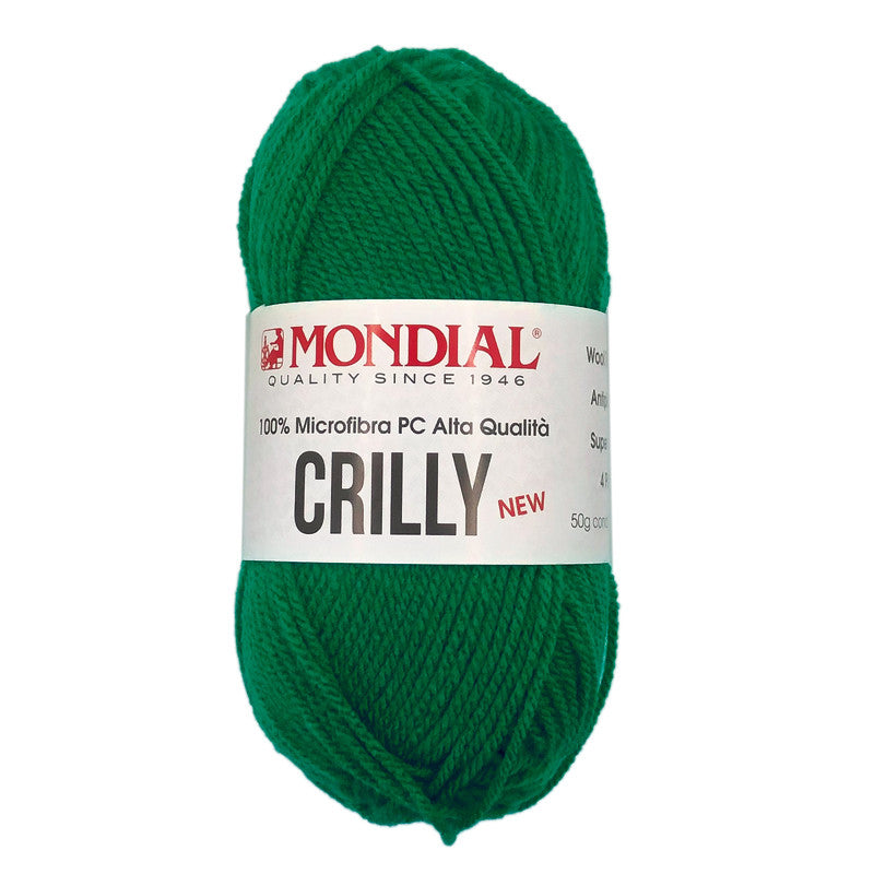 Mondial Crilly 100% Acrylic Wool - 470 / Green