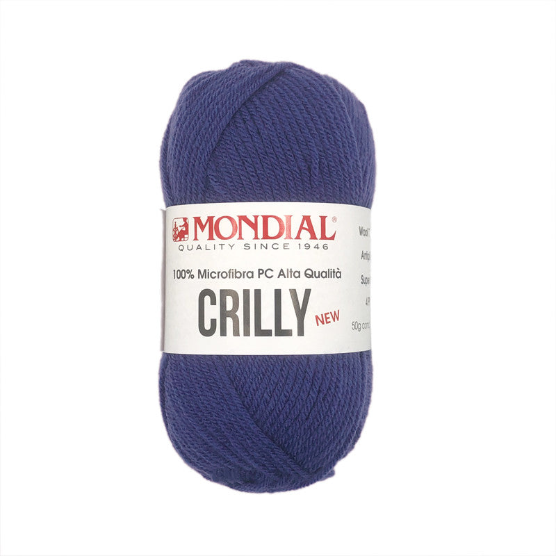 Mondial Crilly 100% Acrylic Wool - 465 / Blue