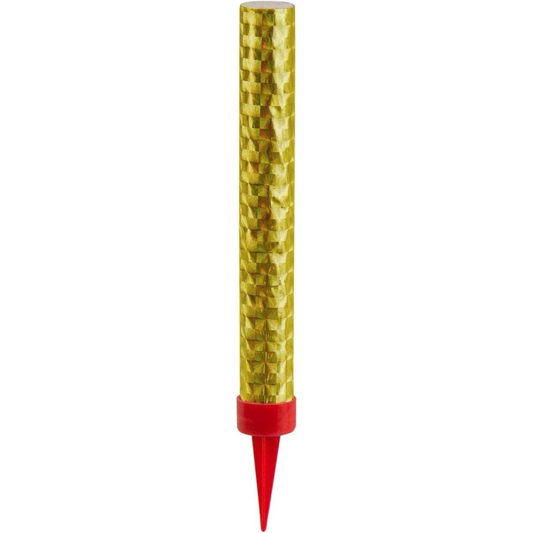 Fountain Candles x 1pc - Gold