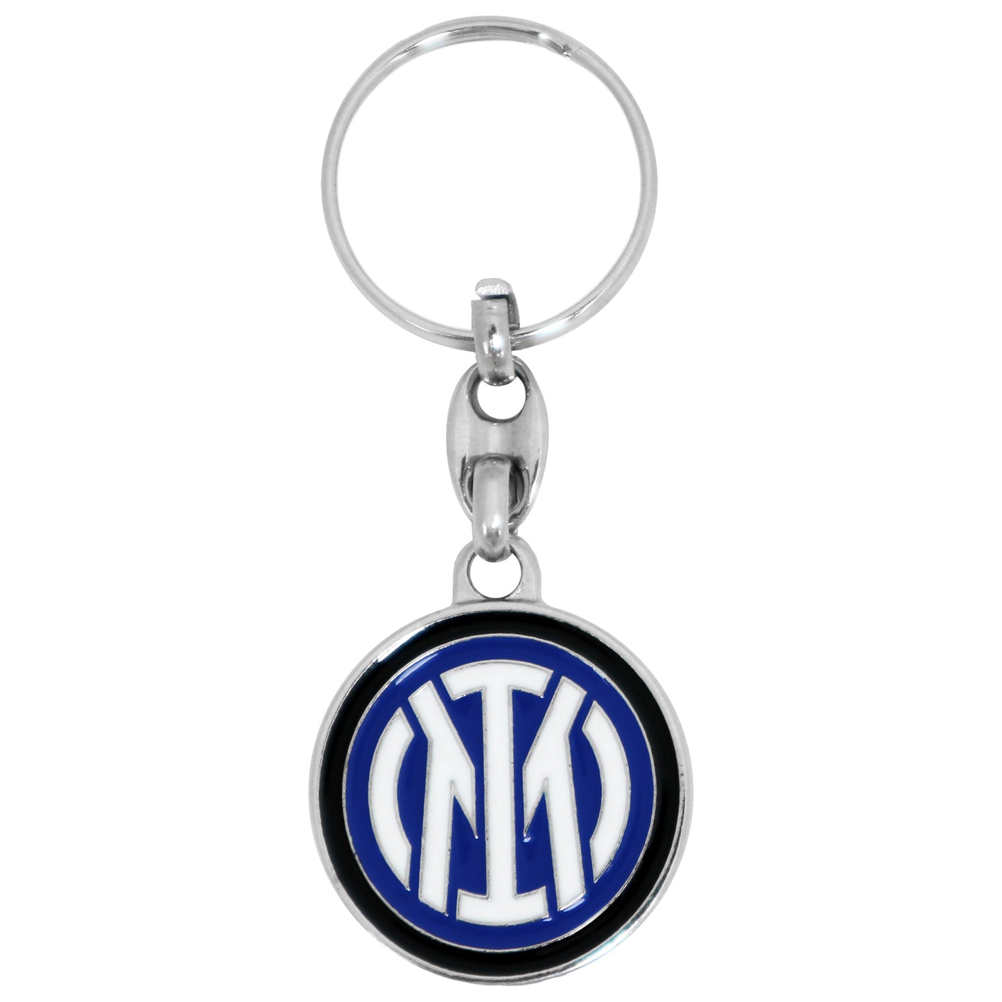Inter FC Keychain - Enamelled Metal