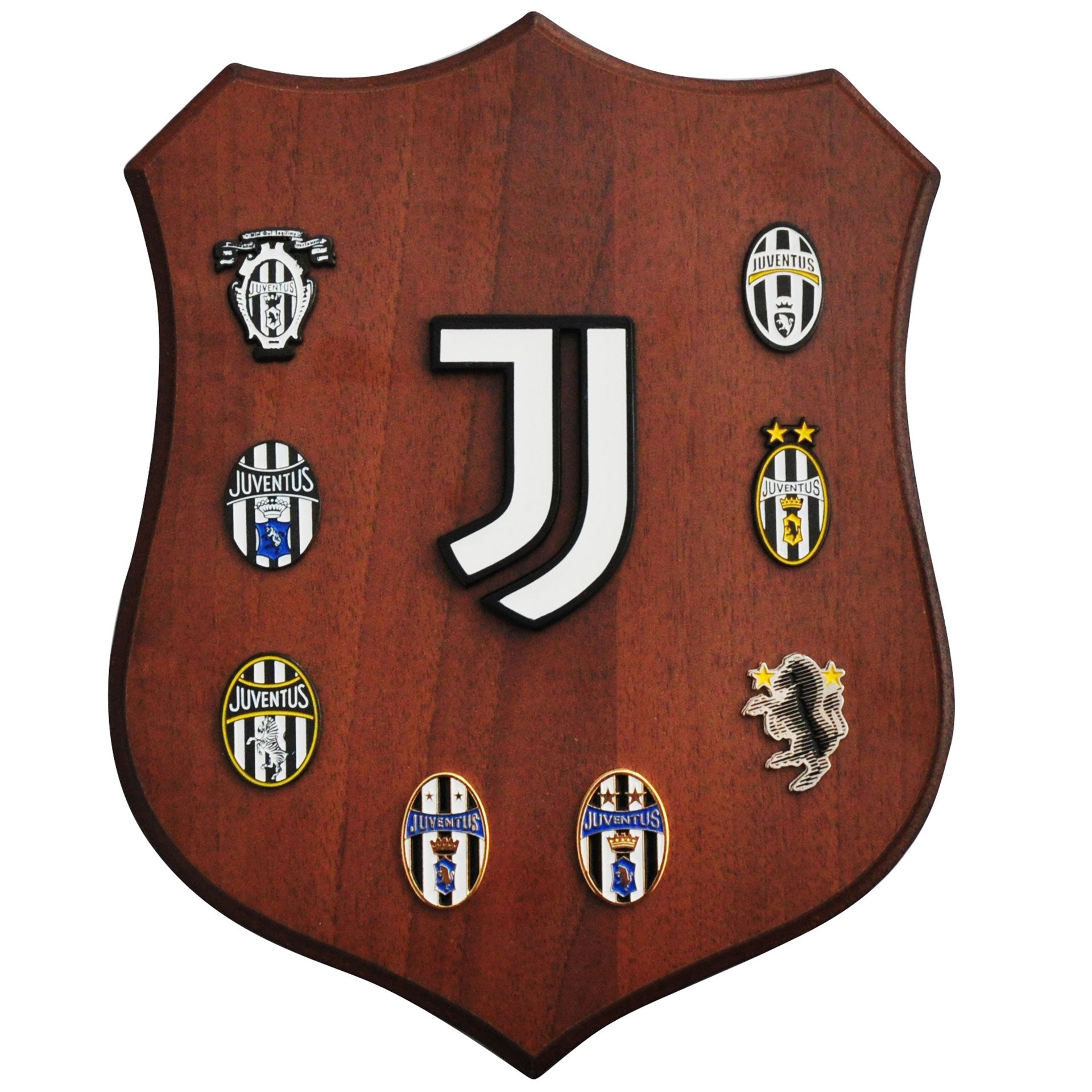 Juventus Wooden Crest With Logo