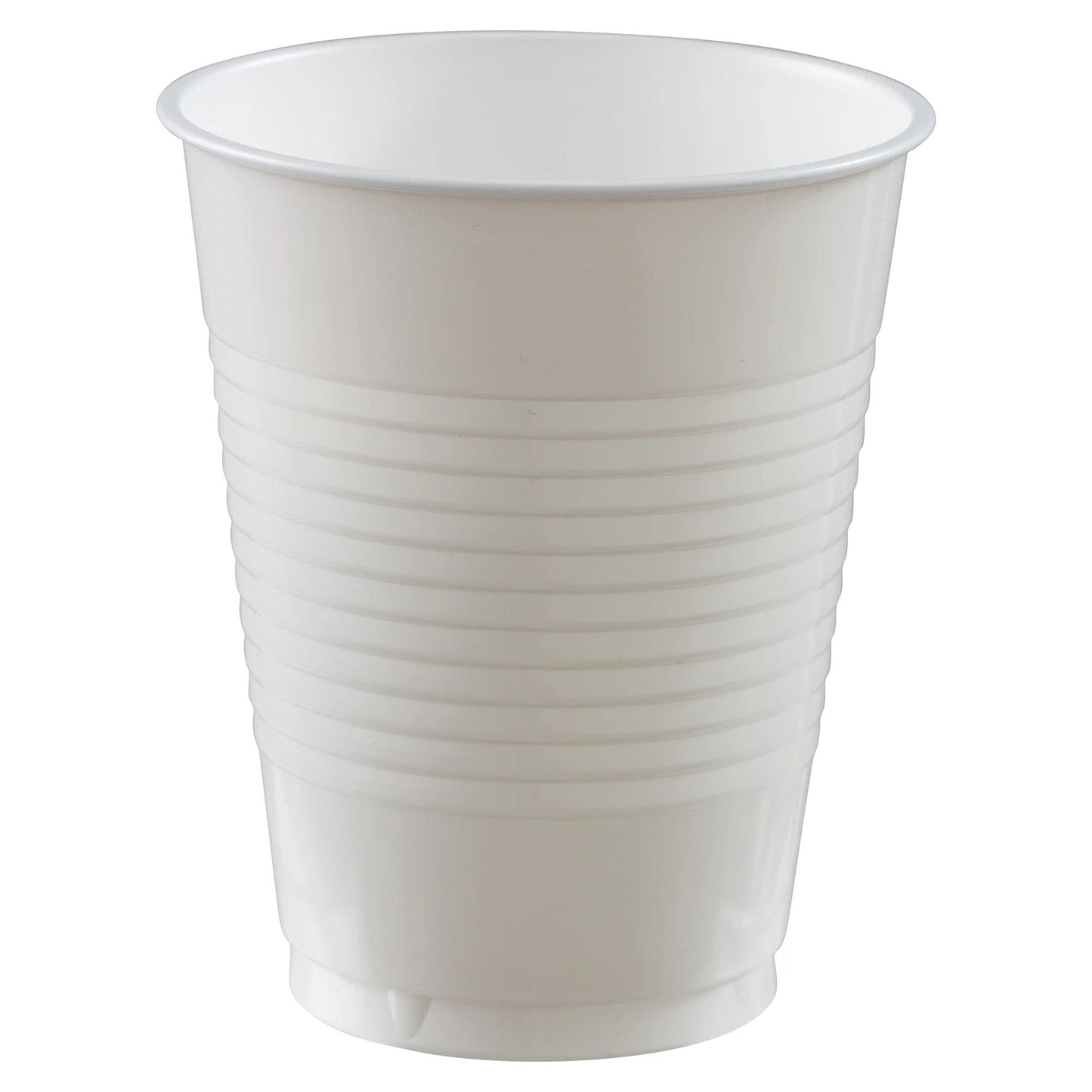 Clendy Plastic Cup 200ml A Pack Of 100pcs - White