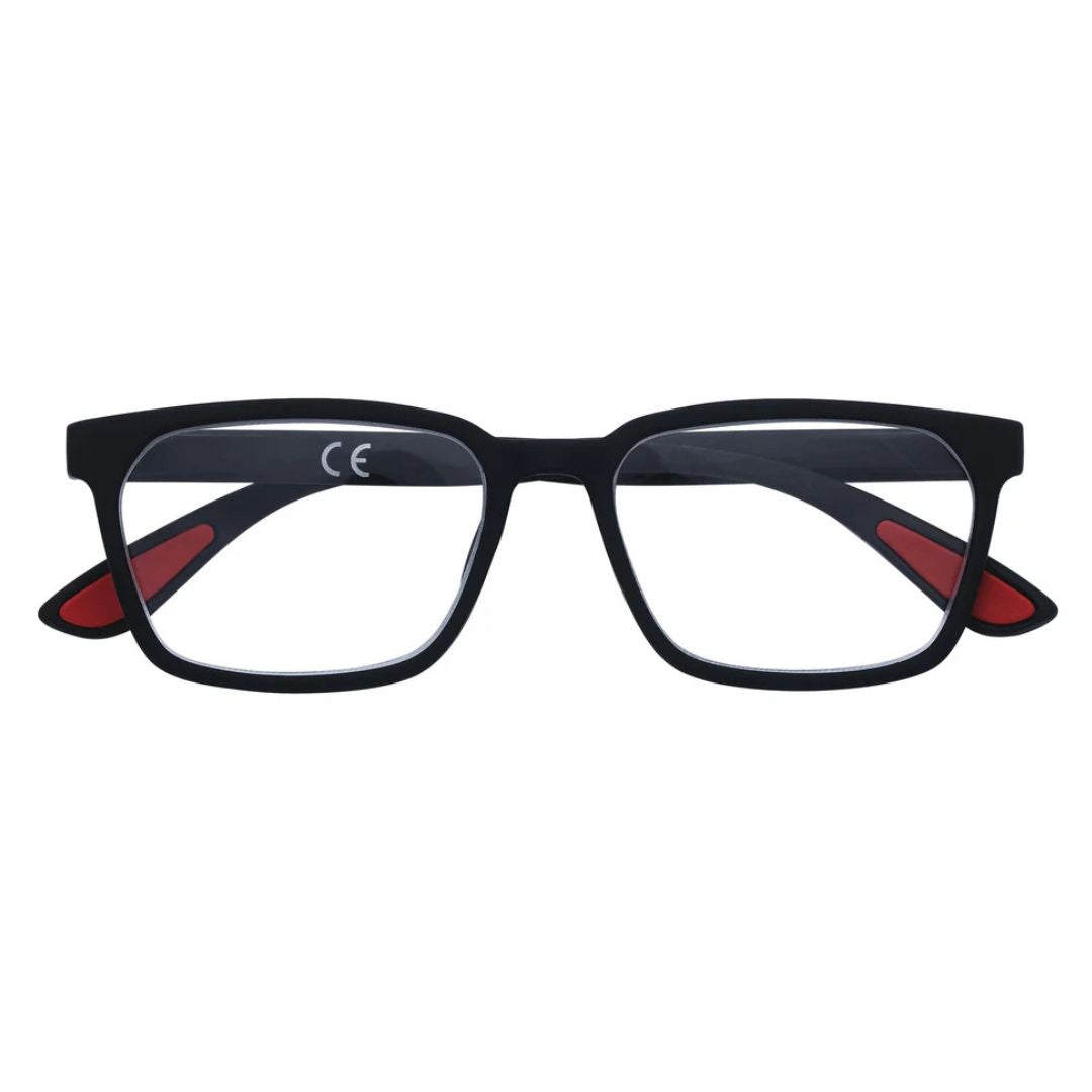 Zippo Reading Glasses +2.00 - 31Z-PR67-200 - Black With Red Rubber