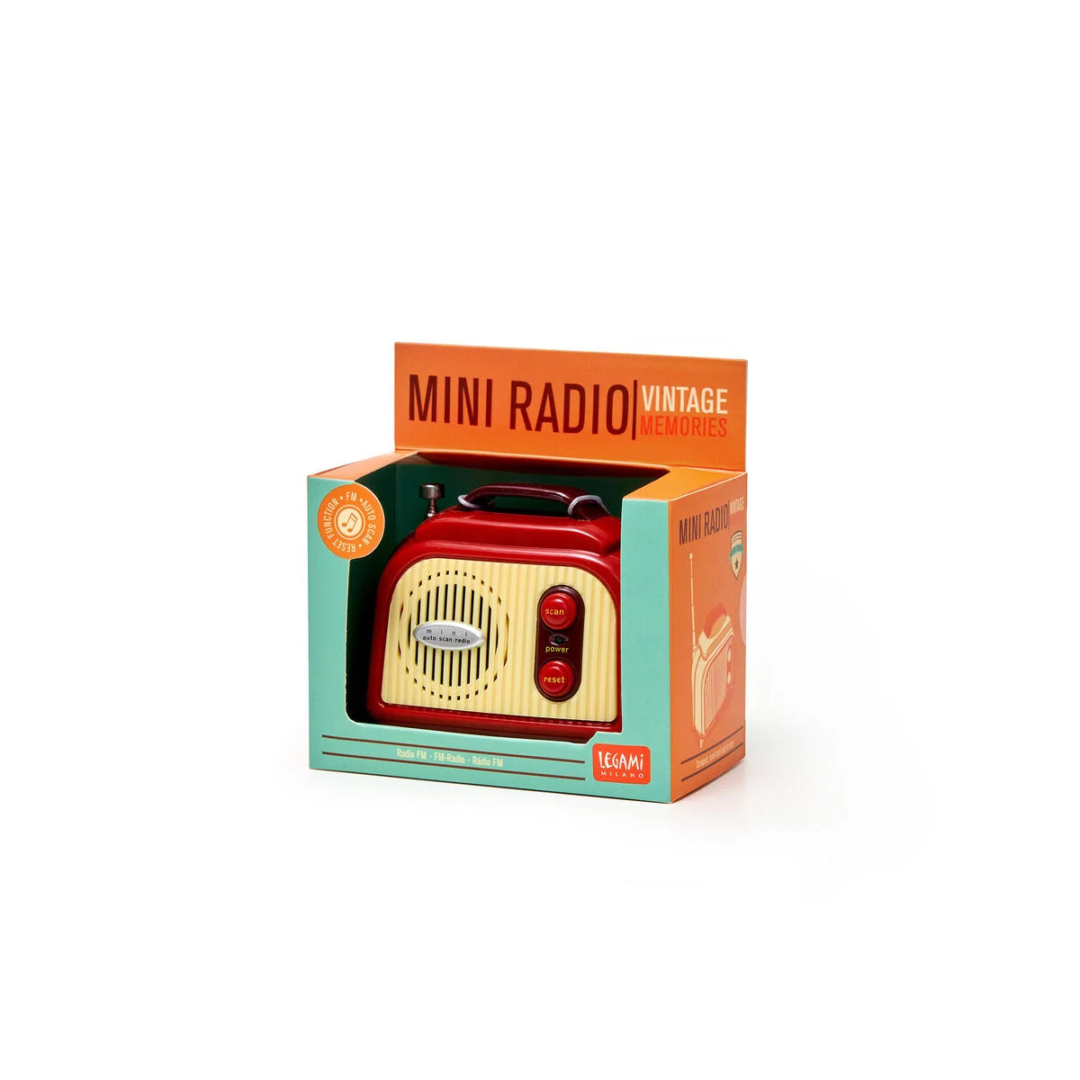 Legami Mini Portable Radio