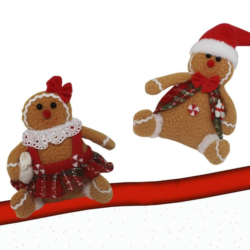 Gingerbread Hangers x 1pc Assortment