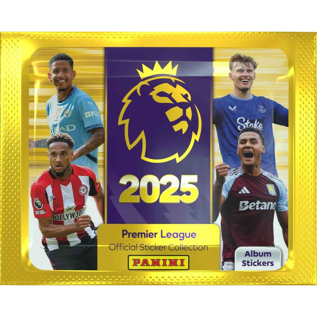 Panini Premier League 2025 A Pack Of 5 Stickers