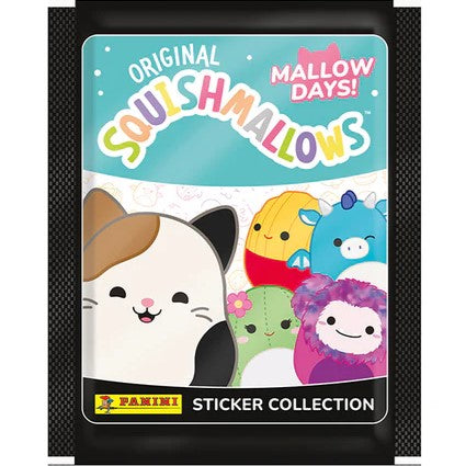 Panini Squishmallows "Mallow Days" A Pack Of 5 Stickers