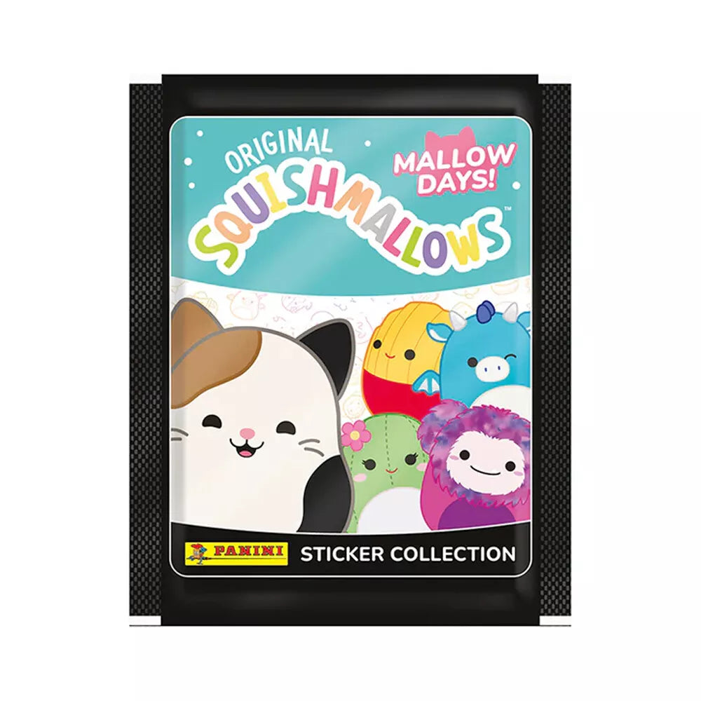 Panini Squishmallows A Pack Of 5 Stickers - Mallow Days!