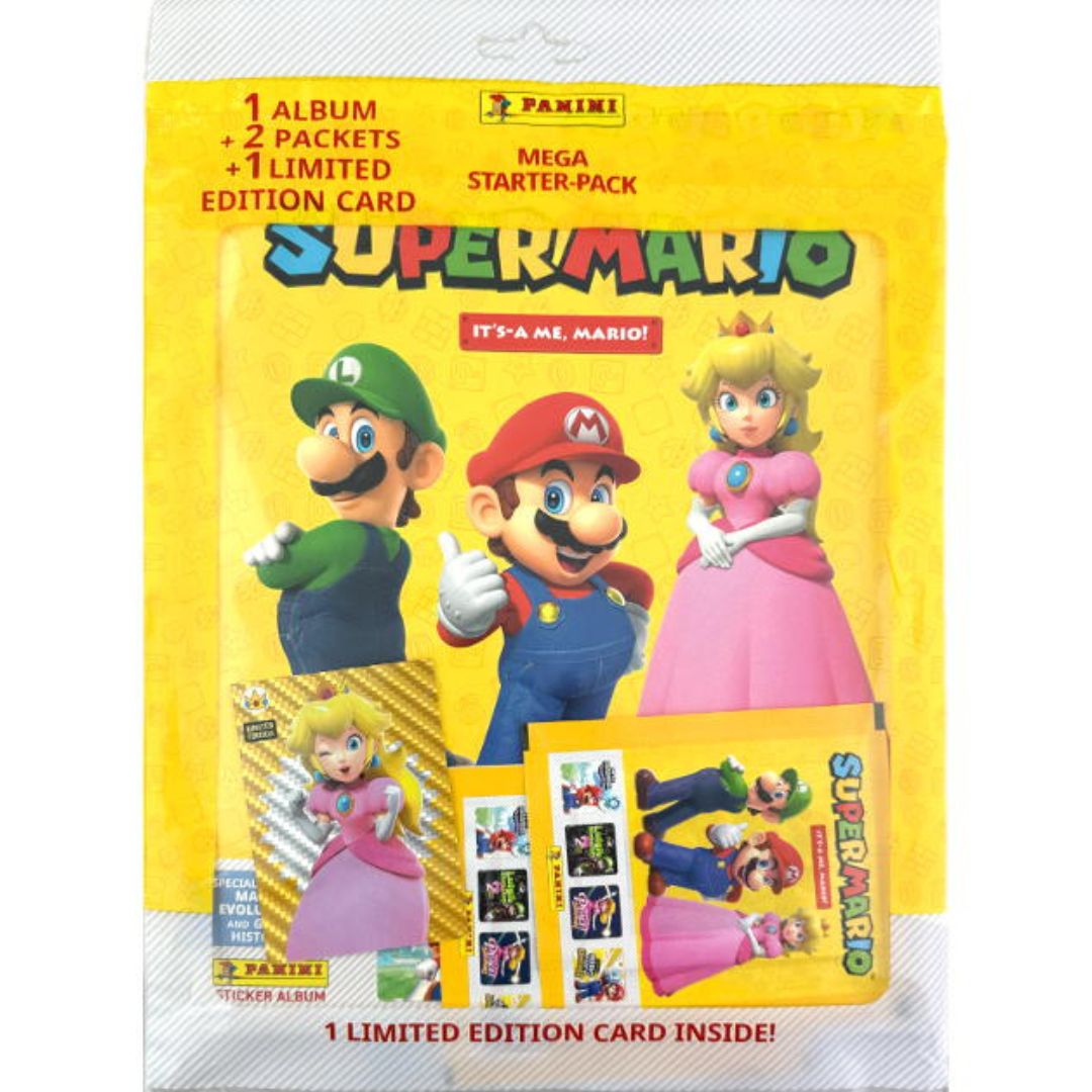 Panini Super Mario It's A-Me, Mario! - Mega Starter-Pack